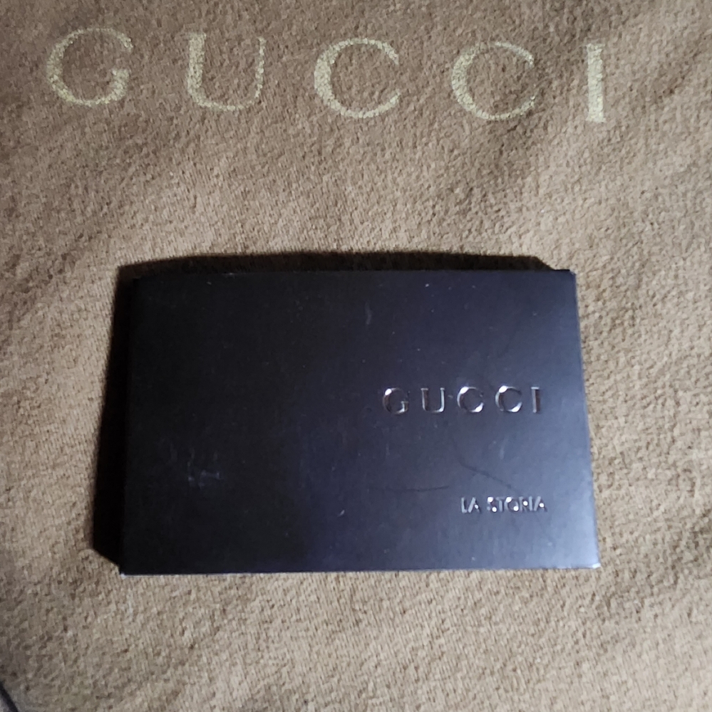 Gucci GG Canvas Med Britt Hobo & D Ring GG Canvas Compact Wallet - Picture 8 of 14